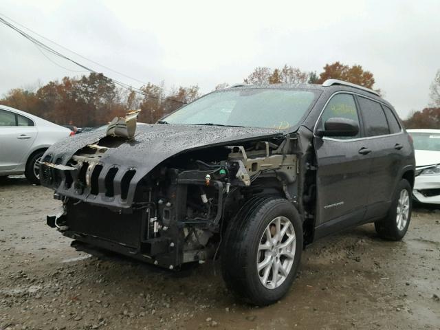 1C4PJMCS5EW220044 - 2014 JEEP CHEROKEE L GRAY photo 2