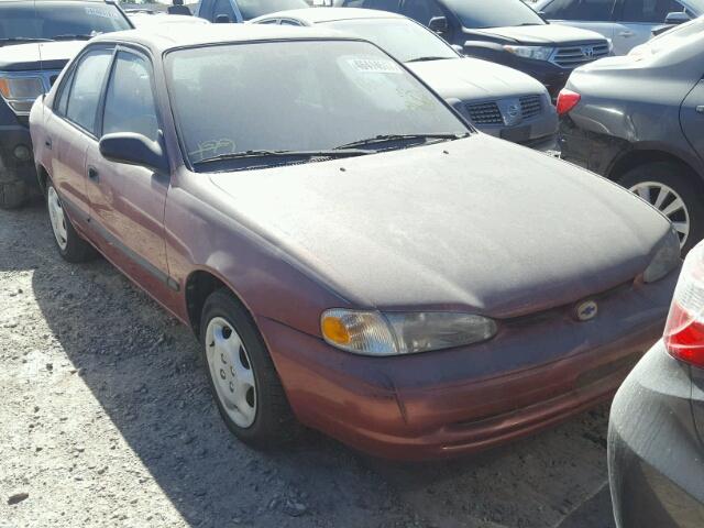 1Y1SK5280WZ411479 - 1998 CHEVROLET GEO PRIZM 红色 照片 1