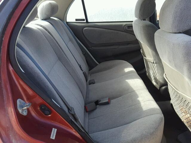 1Y1SK5280WZ411479 - 1998 CHEVROLET GEO PRIZM 红色 照片 6