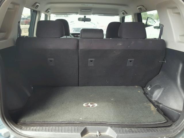 JTLKE50E181011165 - 2008 TOYOTA SCION XB Теңіз көгі фото 9