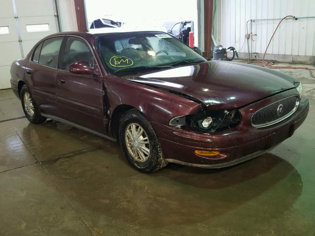 1G4HR54KX44173715 - 2004 BUICK LESABRE LI BURGUNDY photo 1