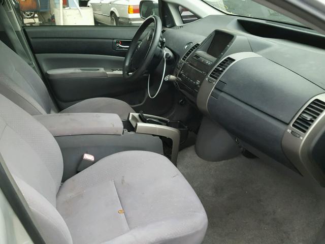 JTDKB20U163130507 - 2006 TOYOTA PRIUS 银色 照片 5