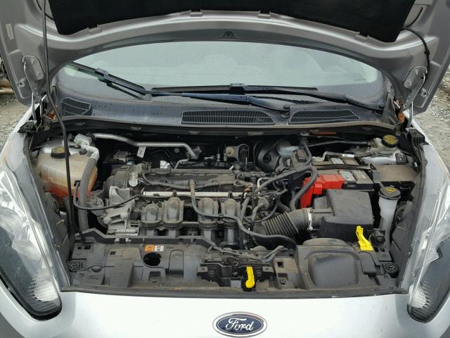 3FADP4BJ3EM239336 - 2014 FORD FIESTA SE SILVER photo 7