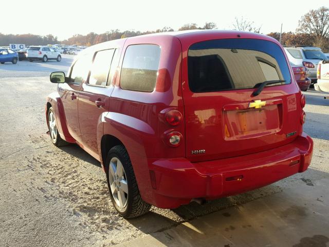 3GNBABFW1BS550646 - 2011 CHEVROLET HHR RED photo 3