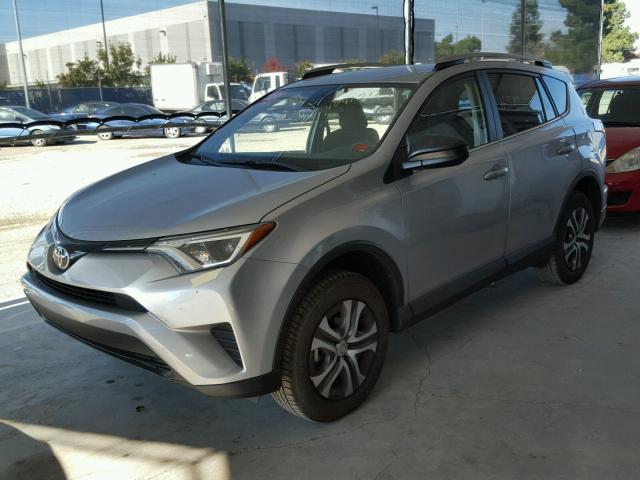 2T3ZFREV0HW347849 - 2017 TOYOTA RAV4 LE GRAY photo 2