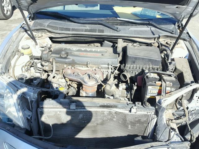 4T4BE46K29R075526 - 2009 TOYOTA CAMRY BASE SILVER photo 7