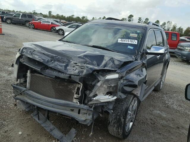 2GKFLWE55C6340320 - 2012 GMC TERRAIN BLACK photo 2