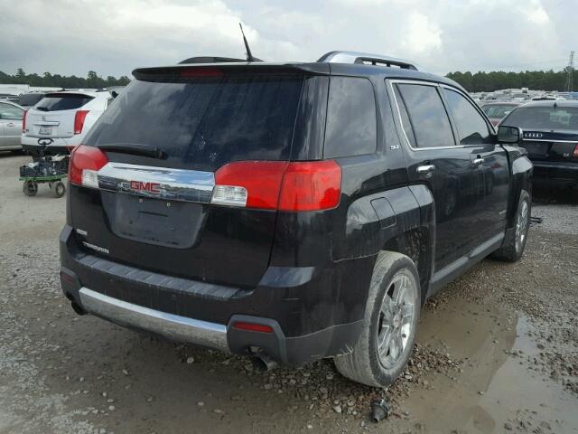 2GKFLWE55C6340320 - 2012 GMC TERRAIN BLACK photo 4