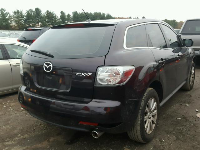 JM3ER2WM2A0324934 - 2010 MAZDA CX-7 BLACK photo 4