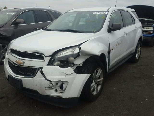 2GNALBEC4B1260829 - 2011 CHEVROLET EQUINOX LS WHITE photo 2