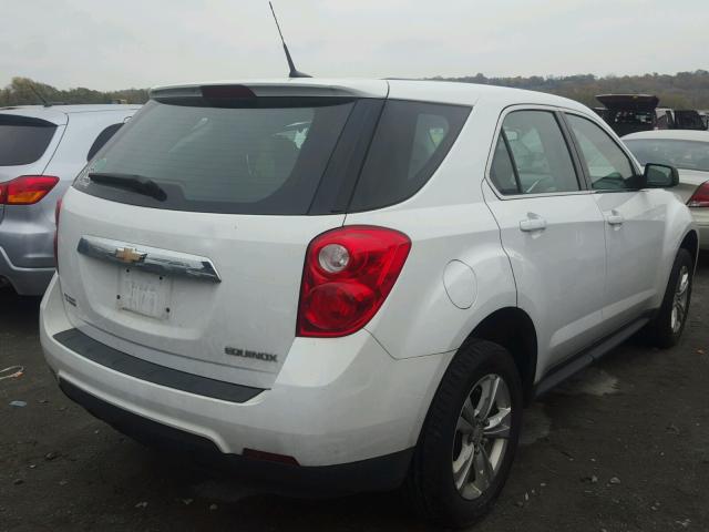 2GNALBEC4B1260829 - 2011 CHEVROLET EQUINOX LS WHITE photo 4