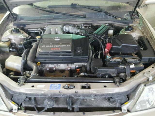 4T1BF28B54U372274 - 2004 TOYOTA AVALON XL BEIGE photo 7