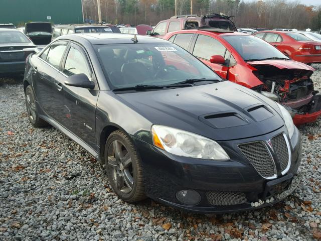 1G2ZM577284246259 - 2008 PONTIAC G6 BLACK photo 1