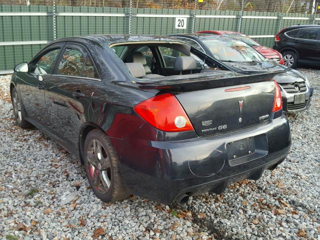 1G2ZM577284246259 - 2008 PONTIAC G6 BLACK photo 3