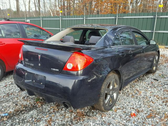 1G2ZM577284246259 - 2008 PONTIAC G6 BLACK photo 4