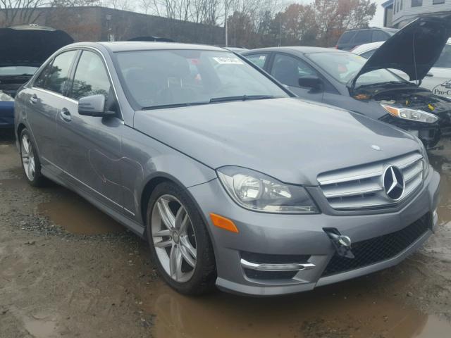 WDDGF8BB8CR238887 - 2012 MERCEDES-BENZ C 300 4MAT GRAY photo 1