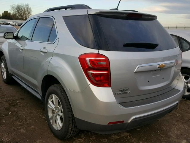 2GNALCEK7H1576084 - 2017 CHEVROLET EQUINOX LT SILVER photo 3