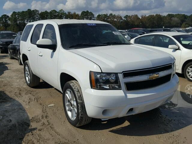 1GNUKAE08AR274089 - 2010 CHEVROLET TAHOE K150 WHITE photo 1