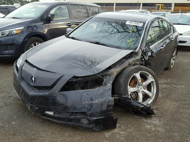 19UUA8F56BA001832 - 2011 ACURA TL BLACK photo 2