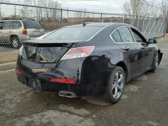 19UUA8F56BA001832 - 2011 ACURA TL BLACK photo 4