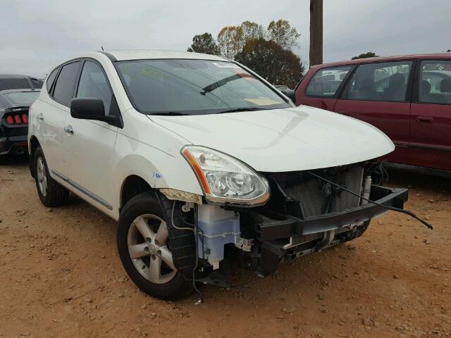 JN8AS5MV1CW384233 - 2012 NISSAN ROGUE S WHITE photo 1