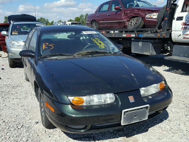 1G8ZH52832Z201464 - 2002 SATURN SL1 GREEN photo 1