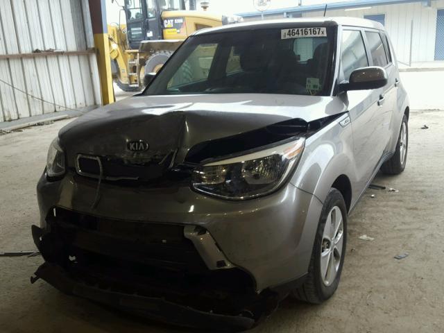 KNDJN2A23G7291094 - 2016 KIA SOUL CHARCOAL photo 2