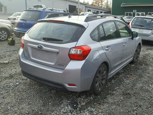 JF1GPAL69CH228445 - 2012 SUBARU IMPREZA SP SILVER photo 4