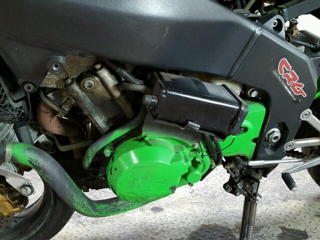 JKAZX4M114A000595 - 2004 KAWASAKI NINJA ZX 6 GREEN photo 6