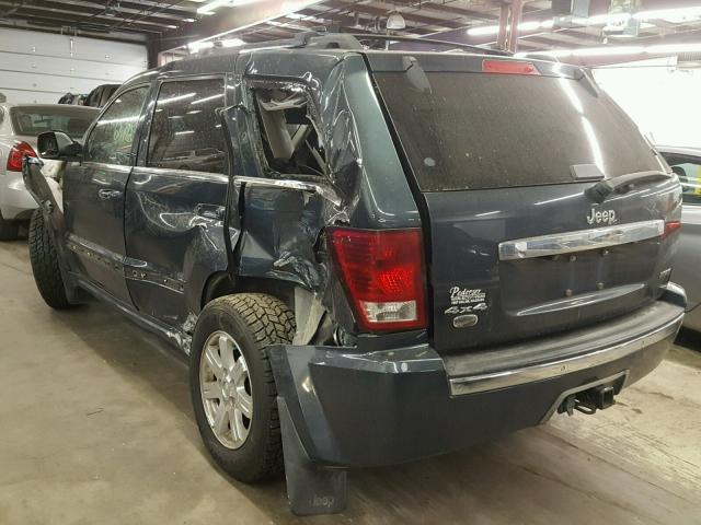 1J8HR68228C122248 - 2008 JEEP GRAND CHER GRAY photo 3