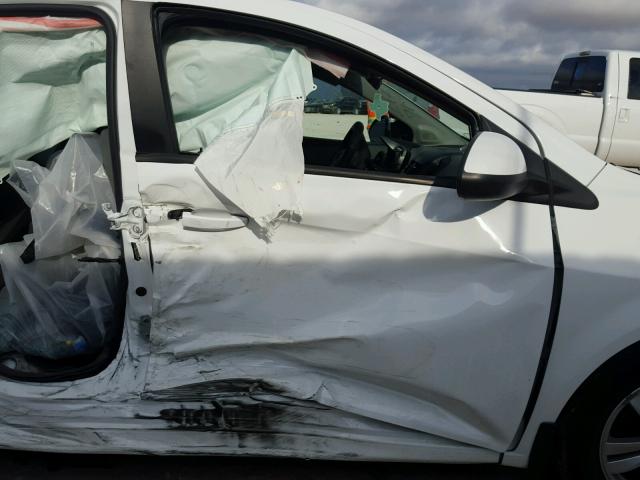 1G1JA5SHXC4212704 - 2012 CHEVROLET SONIC LS 白色 照片 9