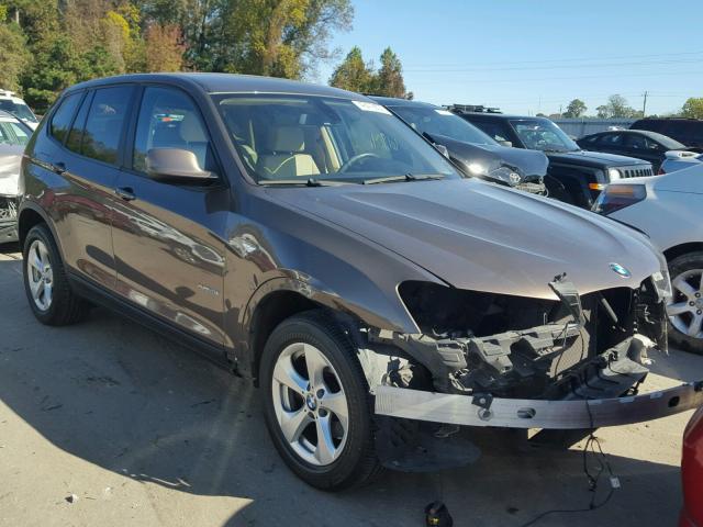 5UXWX5C5XBL702644 - 2011 BMW X3 XDRIVE2 GRAY photo 1