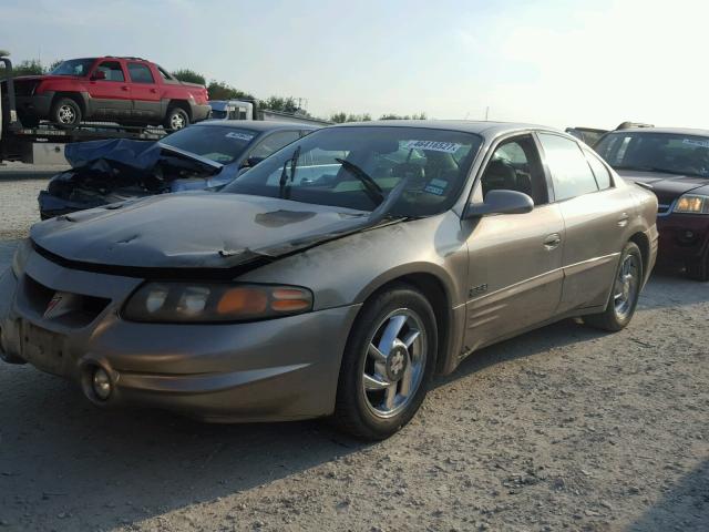 1G2HZ5416Y4289130 - 2000 PONTIAC BONNEVILLE BEIGE photo 2