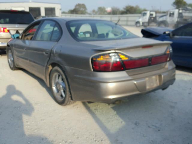 1G2HZ5416Y4289130 - 2000 PONTIAC BONNEVILLE BEIGE photo 3