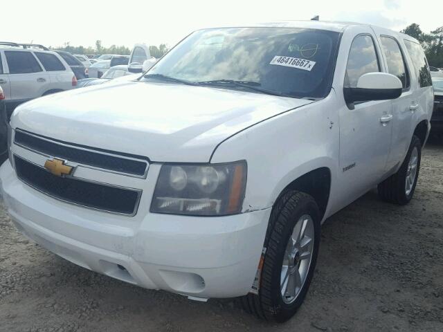 1GNUKAE03AR266997 - 2010 CHEVROLET TAHOE K150 WHITE photo 2