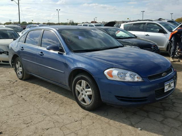 2G1WB58K769342365 - 2006 CHEVROLET IMPALA LS BLUE photo 1