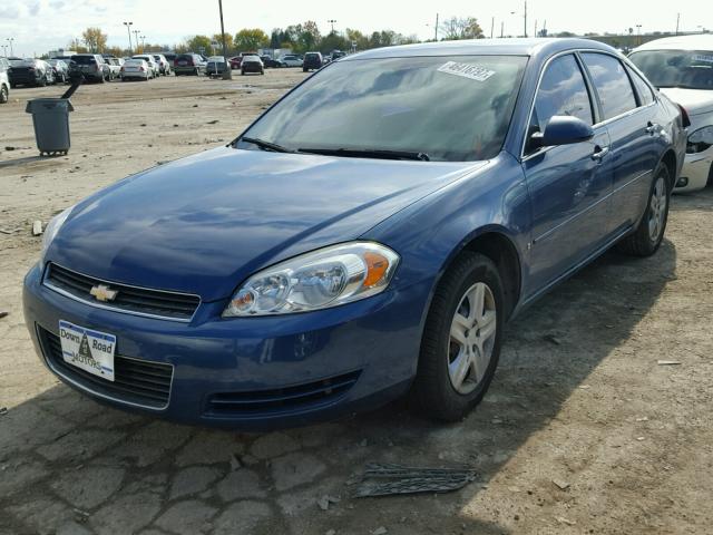 2G1WB58K769342365 - 2006 CHEVROLET IMPALA LS BLUE photo 2