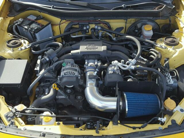 JF1ZNAA18F8706896 - 2015 TOYOTA SCION FR-S ყვითელი ფოტო 7