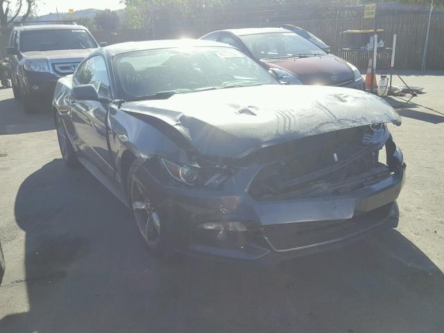 1FA6P8AM9G5299240 - 2016 FORD MUSTANG GRAY photo 1