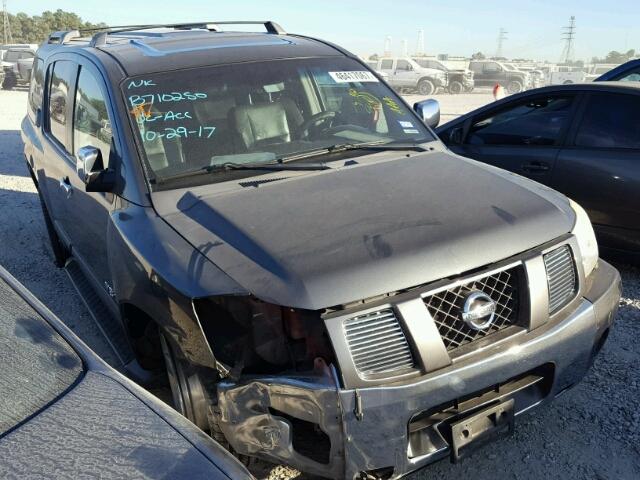 5N1AA08A17N716090 - 2007 NISSAN ARMADA SE GRAY photo 1