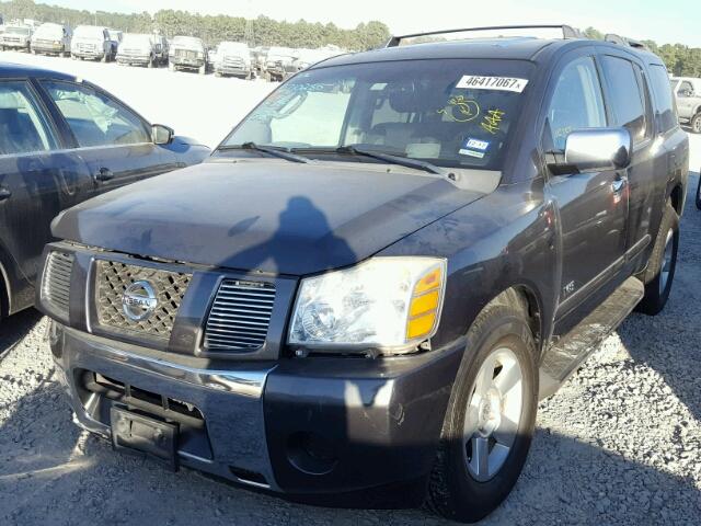 5N1AA08A17N716090 - 2007 NISSAN ARMADA SE GRAY photo 2