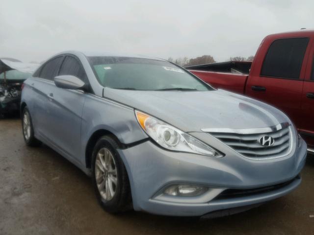 5NPEB4AC3DH744894 - 2013 HYUNDAI SONATA GLS BLUE photo 1