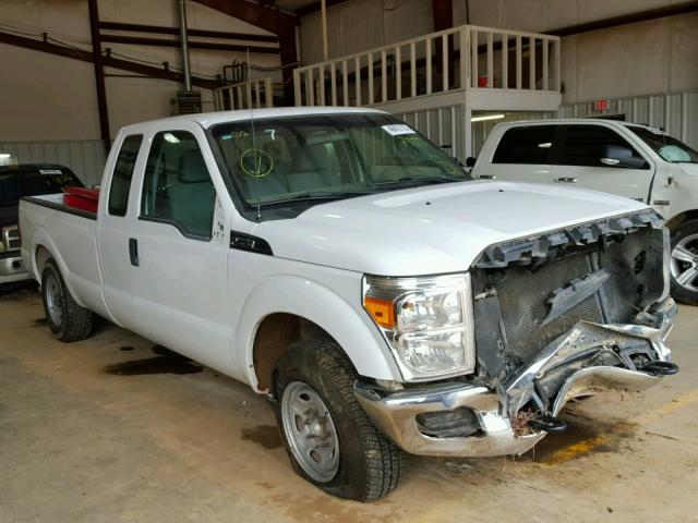 1FT7X2A62CEC57323 - 2012 FORD F250 WHITE photo 1