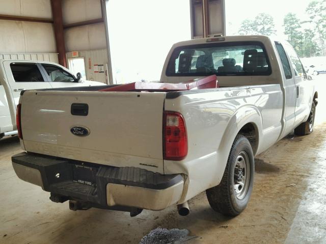 1FT7X2A62CEC57323 - 2012 FORD F250 WHITE photo 4