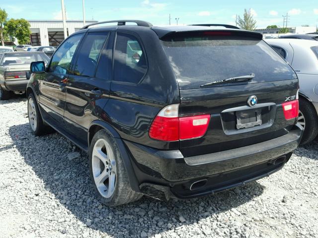 5UXFB93552LN78675 - 2002 BMW X5 4.6IS BLACK photo 3