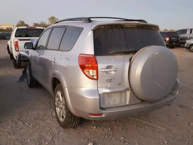 JTMZD32V375044805 - 2007 TOYOTA RAV4 SPORT SILVER photo 3