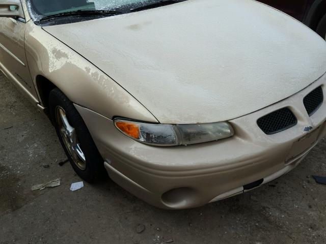 1G2WP52K51F250922 - 2001 PONTIAC GRAND PRIX TAN photo 10