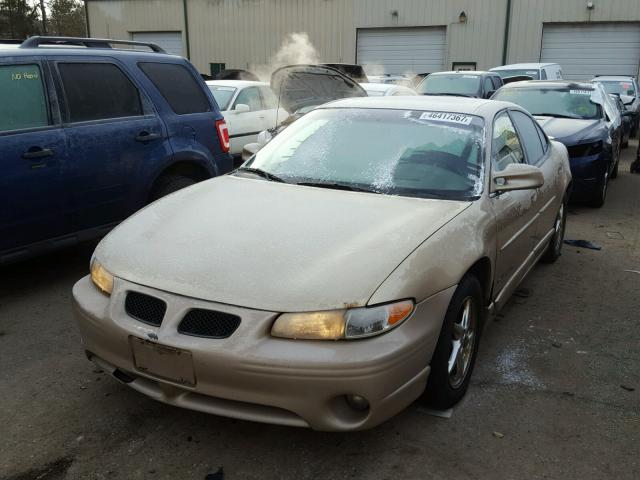 1G2WP52K51F250922 - 2001 PONTIAC GRAND PRIX TAN photo 2