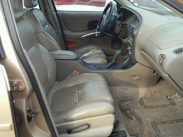 1G2WP52K51F250922 - 2001 PONTIAC GRAND PRIX TAN photo 5