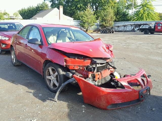 1G2ZH578964104484 - 2006 PONTIAC G6 GT RED photo 1